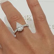 Image result for 2 CT Pear-Shaped Engagement Ring