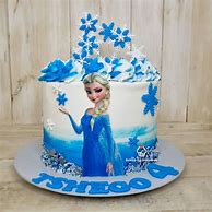 Image result for Elsa Themed Cake