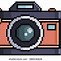 Image result for Camera Pixel Art