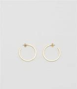 Image result for Simple Gold Hoops