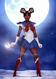 Image result for Brown Skinned Sailor Moon