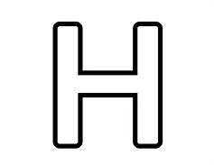 Image result for Letter H ClipArt