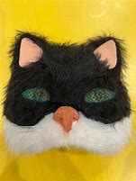 Image result for Black and White Cat Mask