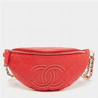 Image result for Red Leather Chanel Bag