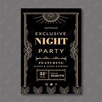 Image result for Art Deco Band Poster Template