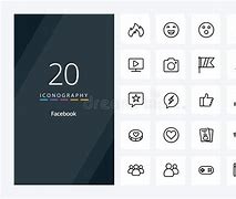 Image result for Facebook Icon Outline