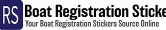 Image result for Boat Registration Stickers