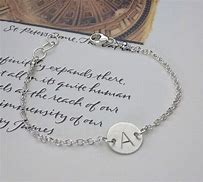 Image result for Initial Charm Bracelet