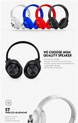 Image result for Black White Headphones Wired Microphone