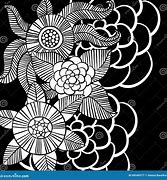 Image result for Monochrome Embroidery Flowers