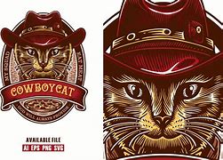 Image result for Cowboy Cat Print