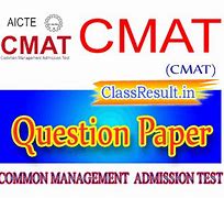 Image result for CMAT Paper