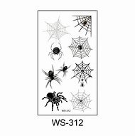 Image result for Spider Web Tattoo Stickers