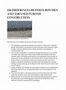 Image result for Bitumen and Tar