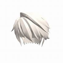 Image result for White Anime Hair PNG