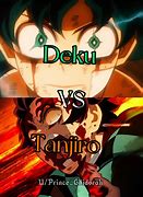 Image result for Tanjiro Fighting Deku