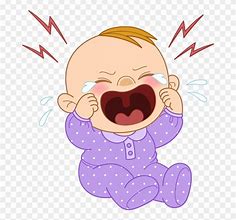 Image result for cute cartoon baby boy crying