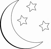 Image result for Moon Black and White