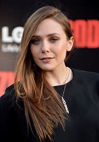 Image result for Elizabeth Olsen Natural Hair