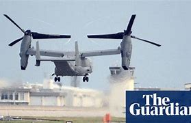 Image result for Osprey Aircraft Crash Picture Japan