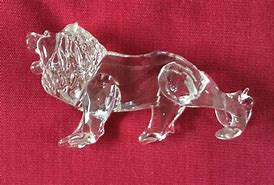 Image result for Crystal Lion Figurine