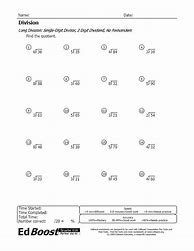 Image result for Two-Digit Division with Remainders Worksheets