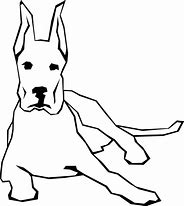 Image result for Dog Sign Language Line Drawing