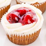 Image result for Cherry Pie Cupcakes