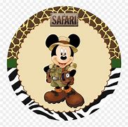 Image result for Mickey Mouse Safari Background Clip Art