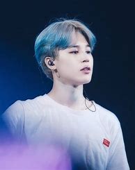 Image result for BTS Jimin Blue Hair