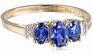 Image result for Yellow Gold Birthstone Rings