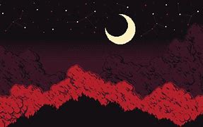 Image result for Pixel Art Moon Background