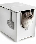 Image result for Covered Cat Litter Box