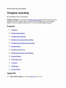 Image result for I Matched Template