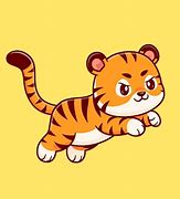 Image result for Cute Tiger Illustration No Background