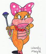 Image result for Paper Wendy Koopa