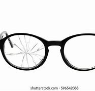 Image result for Broken Eyeglass Lenses