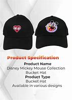 Image result for Mickey Mouse Ball Cap