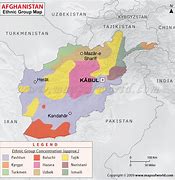 Image result for Afghanistan Ethnic Groups Map