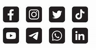 Image result for No Social Media Icon Black