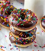 Image result for Brown Filled Donut