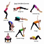 Image result for Yoga Block Poses