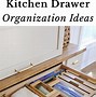 Image result for Luxury Kitchen Drawer Organizers