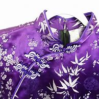 Image result for Chinese Purple Cheongsam