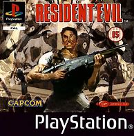 Image result for Resident Evil 1 PS1 Cover Art