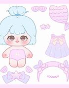 Image result for Paper Doll Template Anime