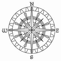 Image result for Printable Compass Rose