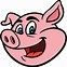 Image result for Cartoon Pig Face Clip Art