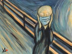 Image result for The Scream Recreated with Stationery