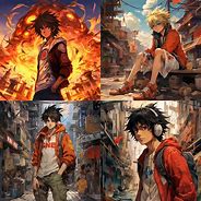 Image result for Shonen Anime Style